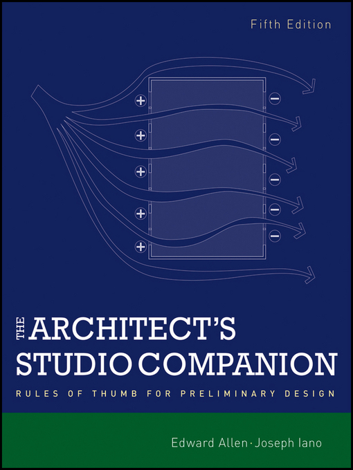 Title details for The Architect's Studio Companion by Edward Allen - Wait list